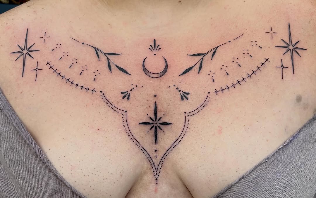 Tattoo by @missytorretatz — fine_line, ornamental