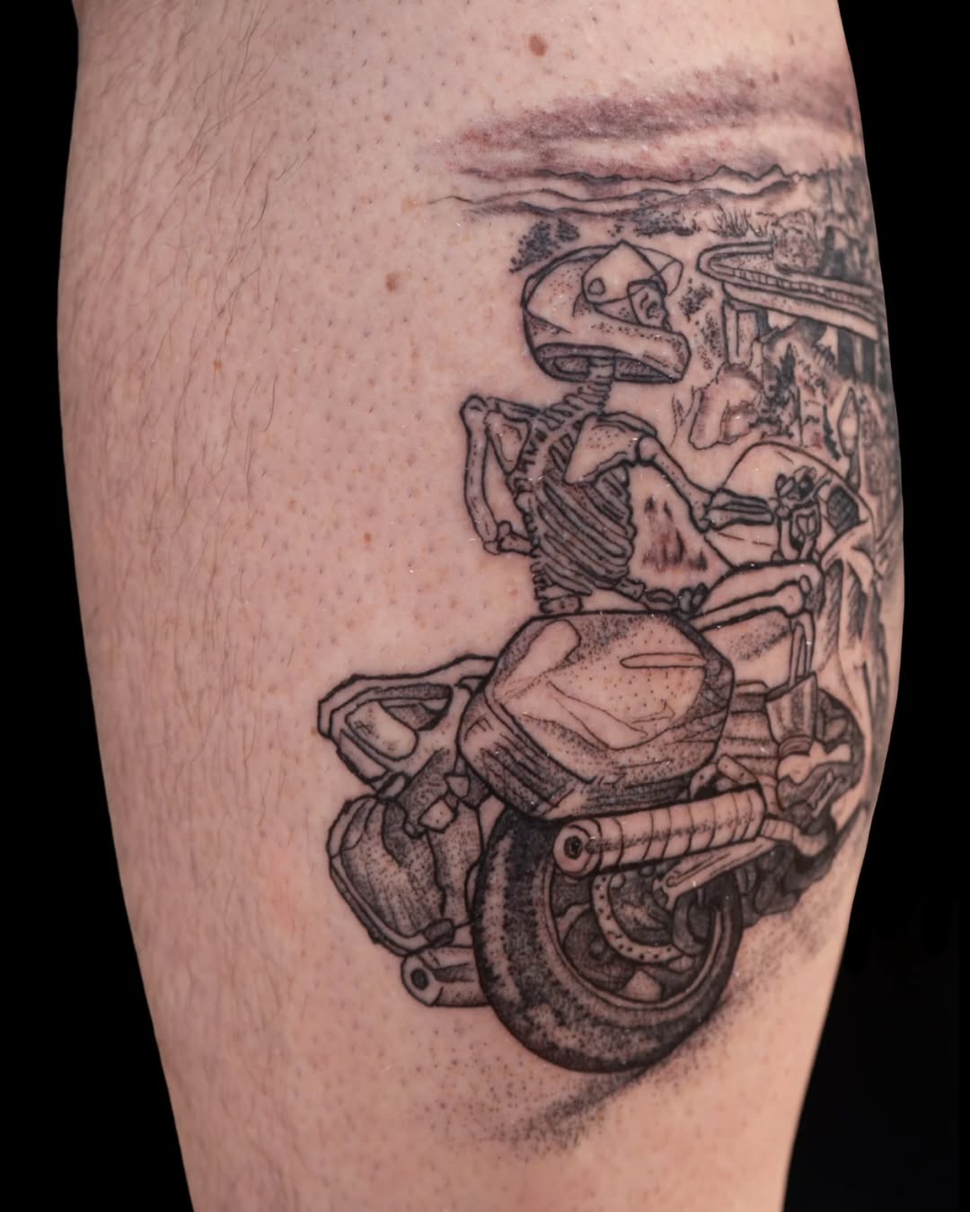 Tattoo by @trkaltreider — realism, black_and_grey
