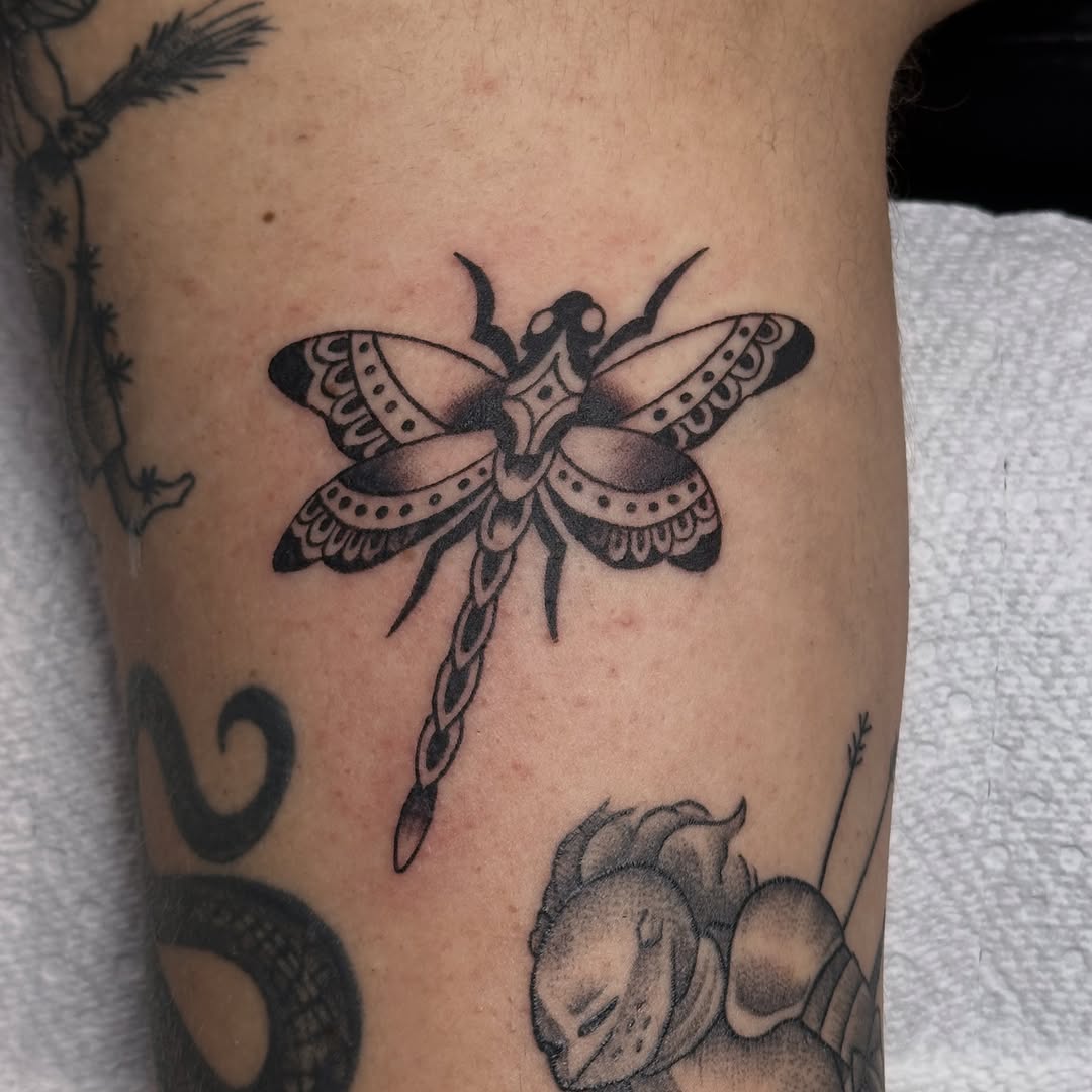 Tattoo by @thatguytattoos — american_traditional, illustrative