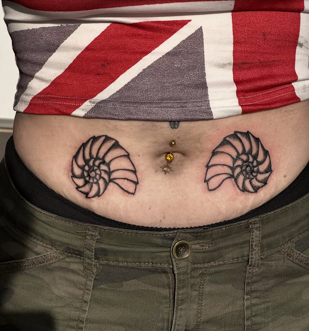 Tattoo by @thatguytattoos — geometric, illustrative