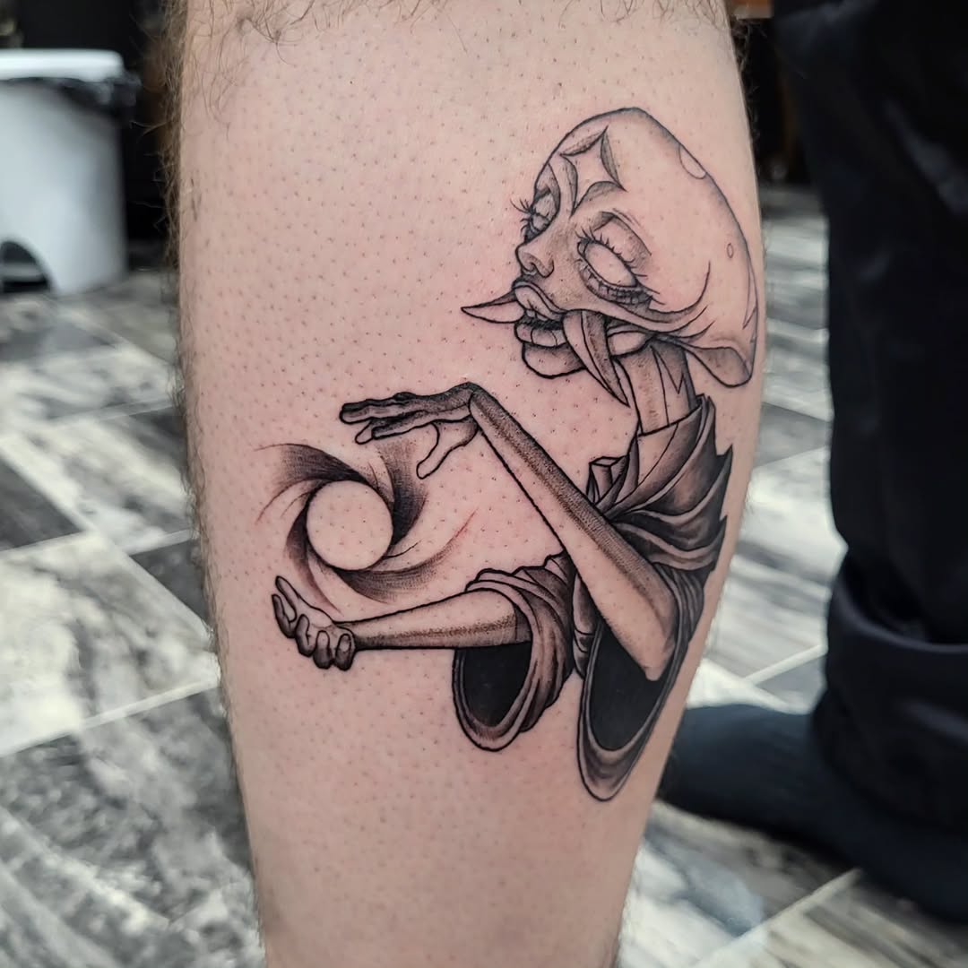 Tattoo by @tea_tattoos_ — dark_realism