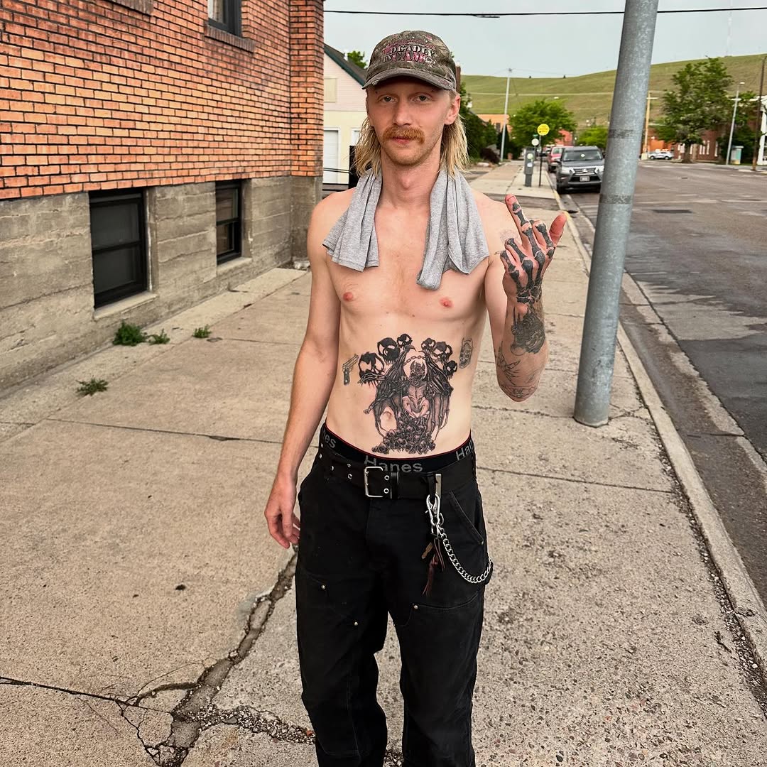 Tattoo by @madonna_the_slut — black_and_grey, dark_realism