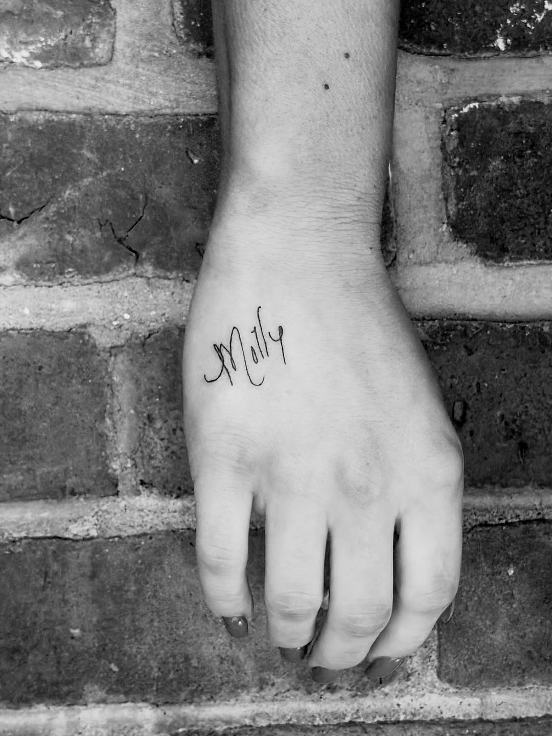 Tattoo by @n.libretti — fine_line, lettering_script