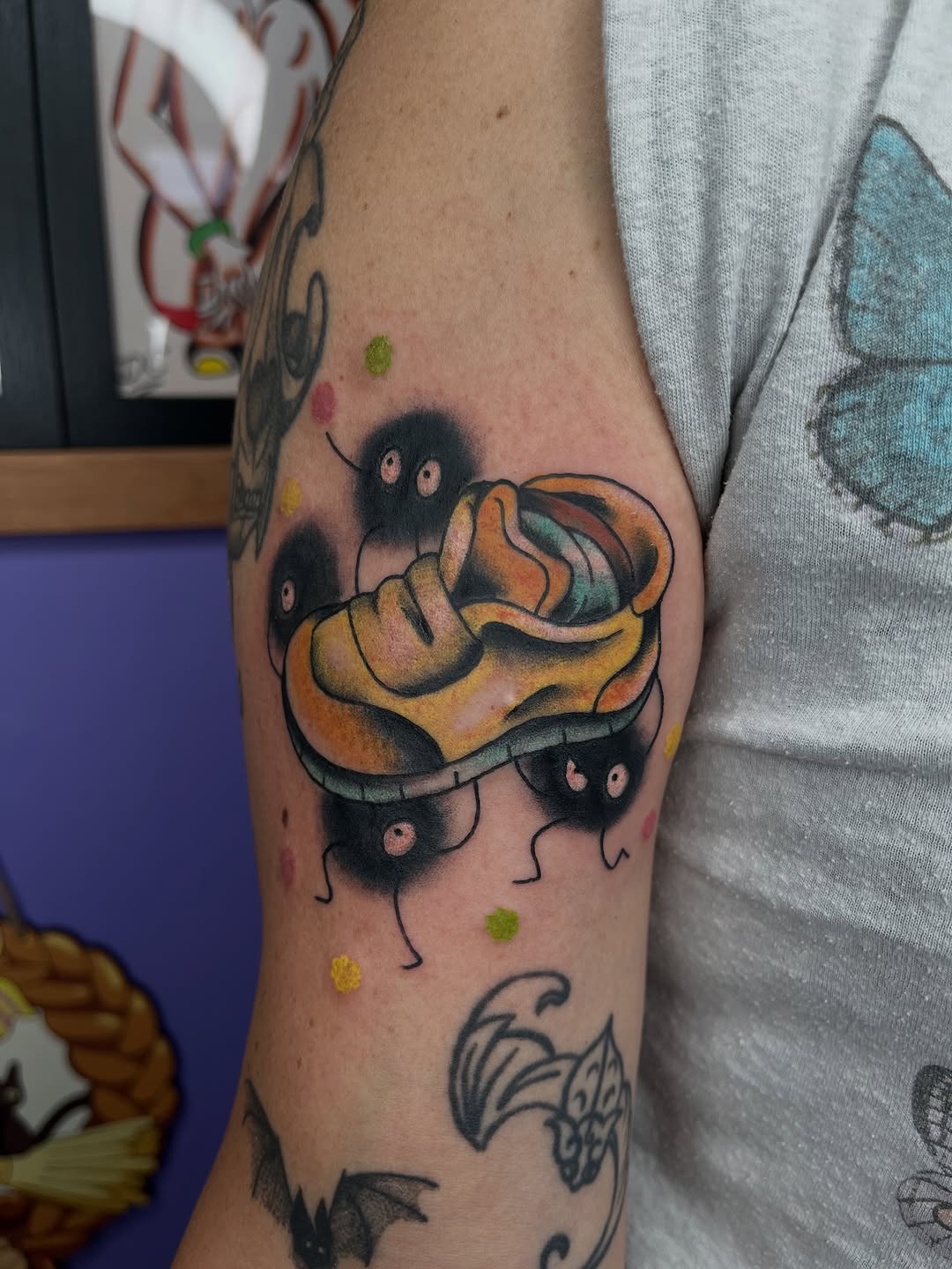 Tattoo by @berrysweettattoos — illustrative, new_school