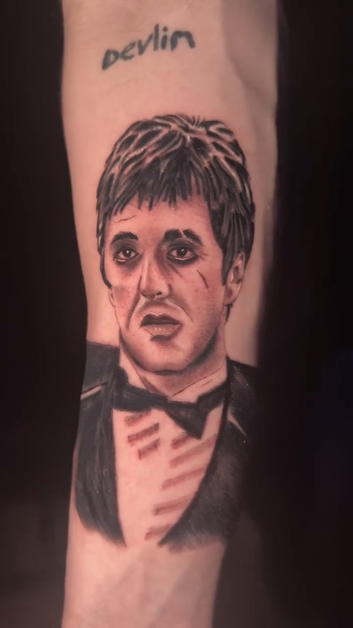 Tattoo by @lele_tattooart β realism, black_and_grey