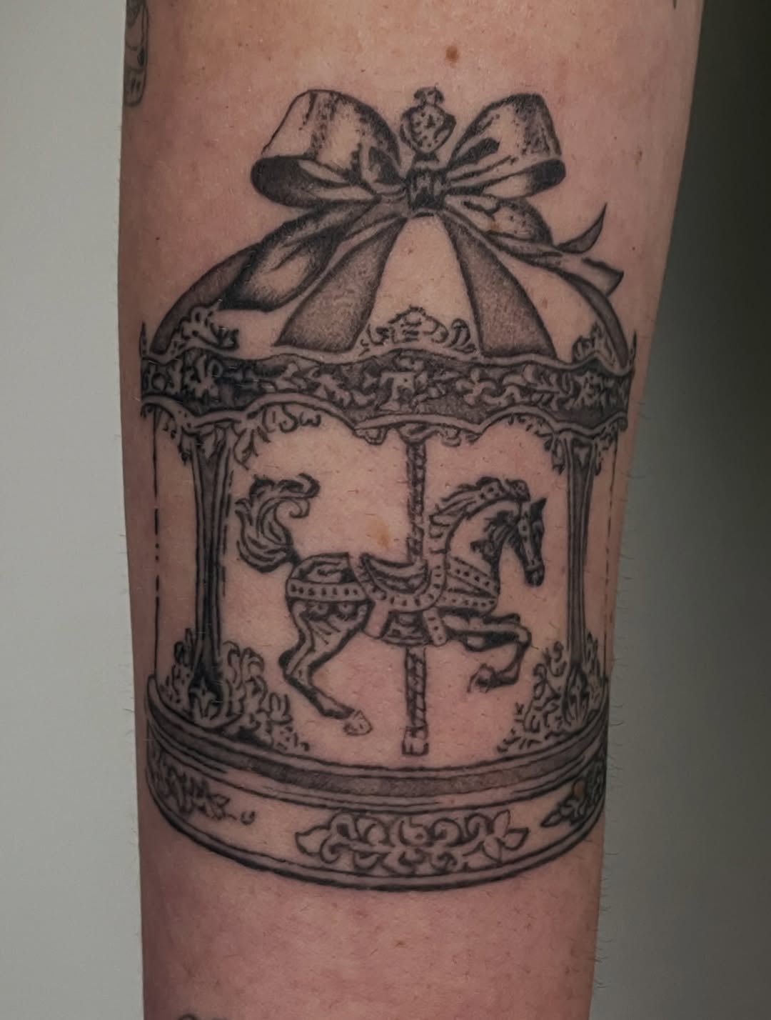 Tattoo by @thankyou4thetrust — illustrative, black_and_grey