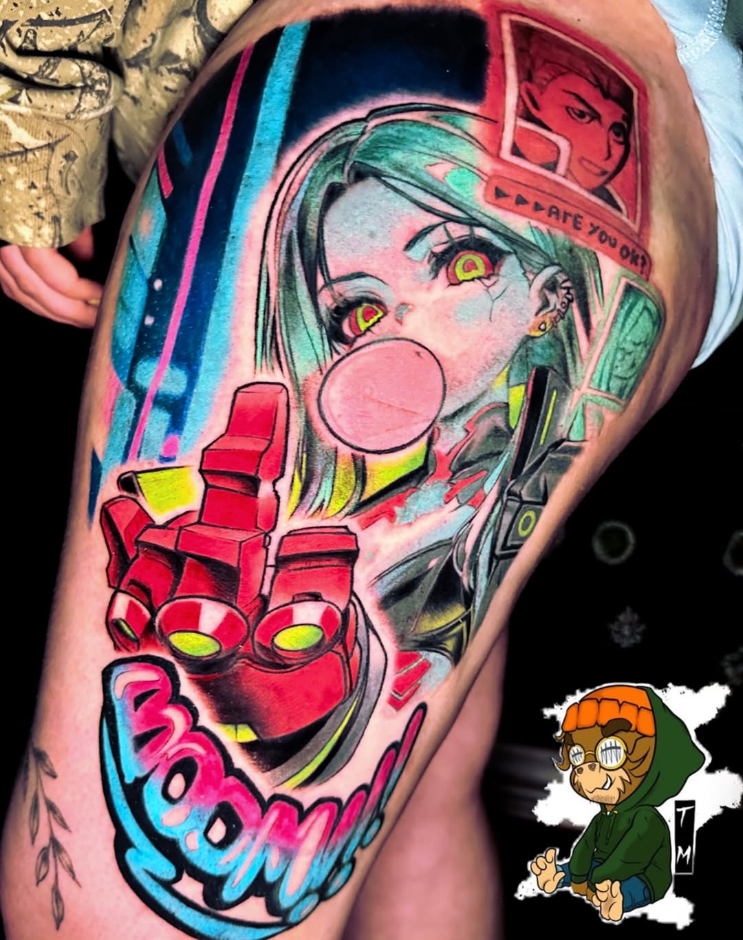 Tattoo by @tattedmonkey_tattoos — new_school
