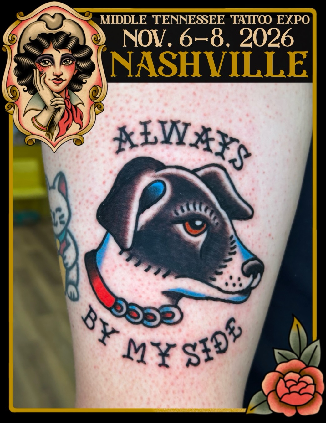 Tattoo by @iiinertia โ american_traditional, lettering_script