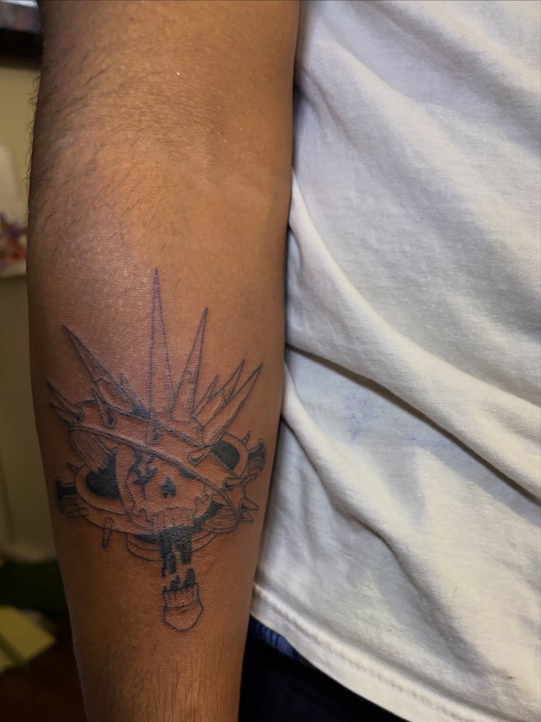 Tattoo by @winrytattoome — black_and_grey