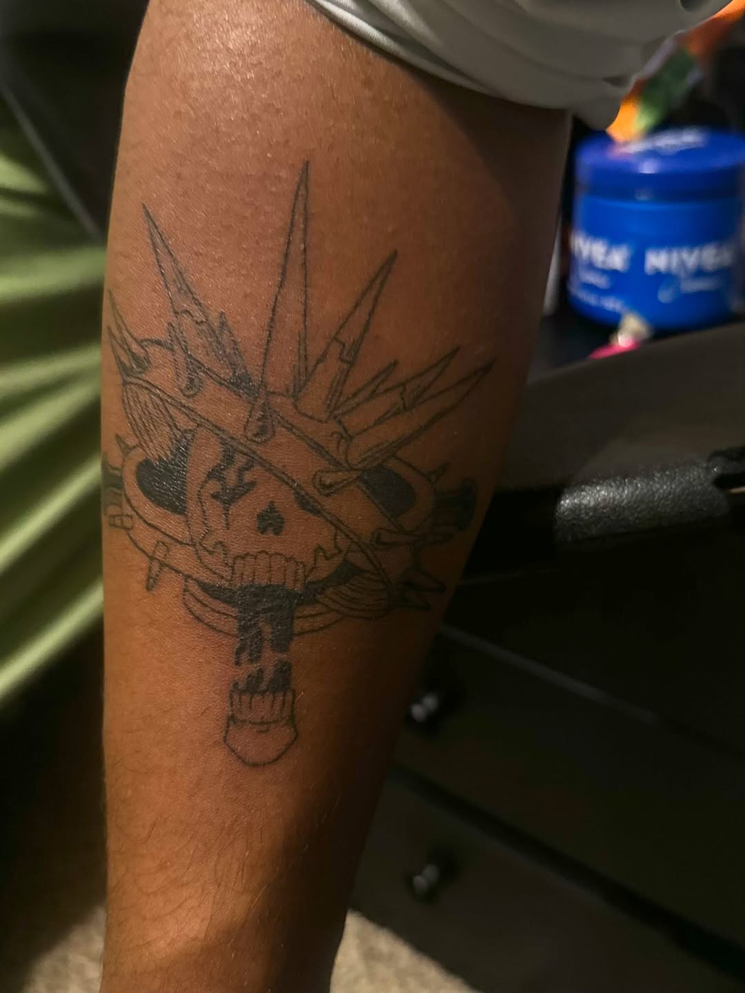 Tattoo by @winrytattoome — black_and_grey