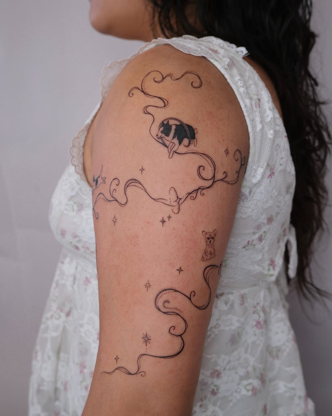 Tattoo by @mu.uutat — fine_line, illustrative