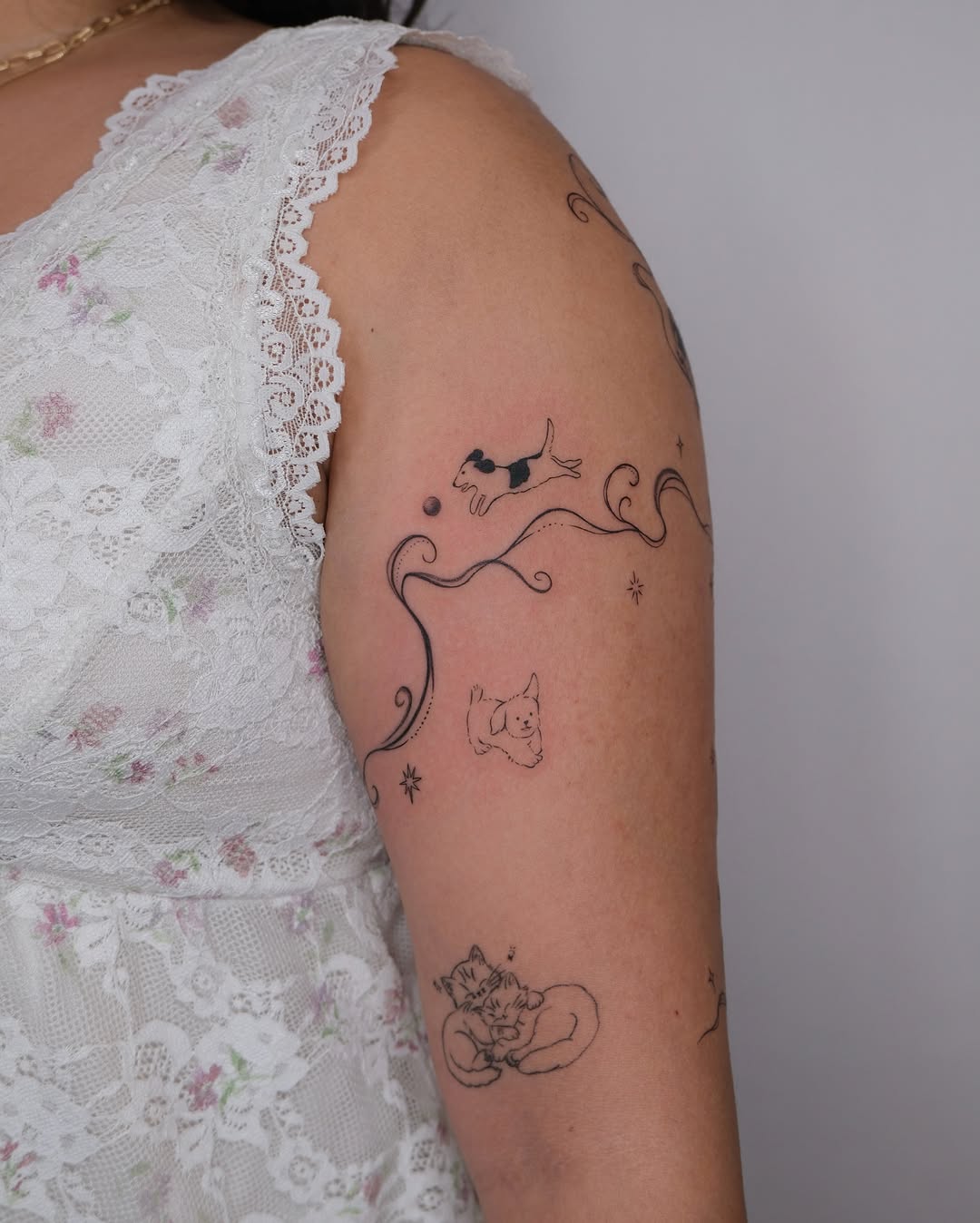 Tattoo by @mu.uutat — fine_line, illustrative