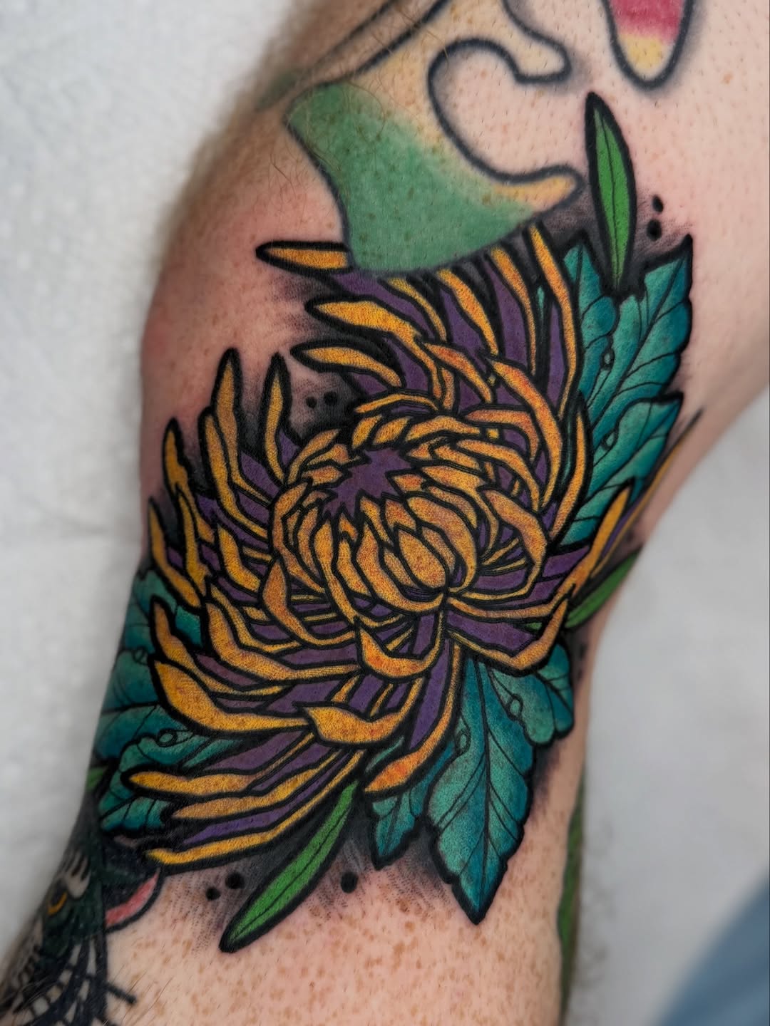 Tattoo by @tony_wayne — neo_traditional, japanese_irezumi