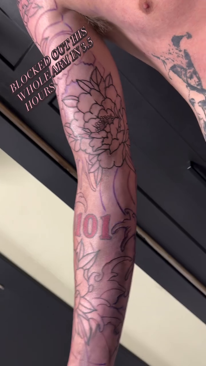 Tattoo by @nefjax — illustrative, black_and_grey