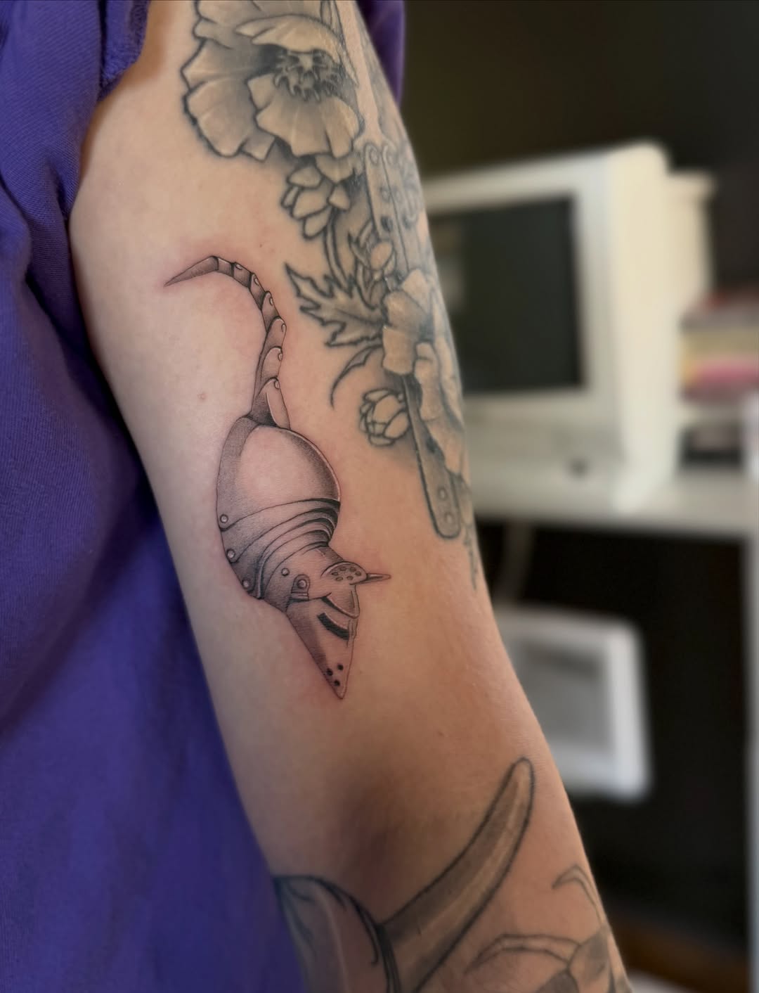 Tattoo by @lilztatz — realism, black_and_grey