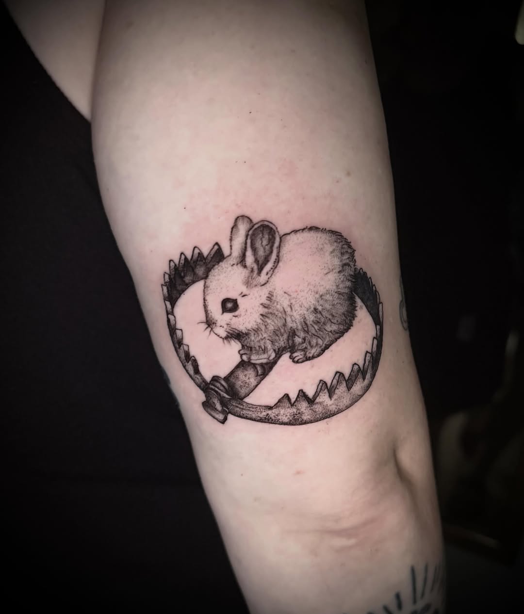 Tattoo by @spikes.and.daisies — realism, black_and_grey