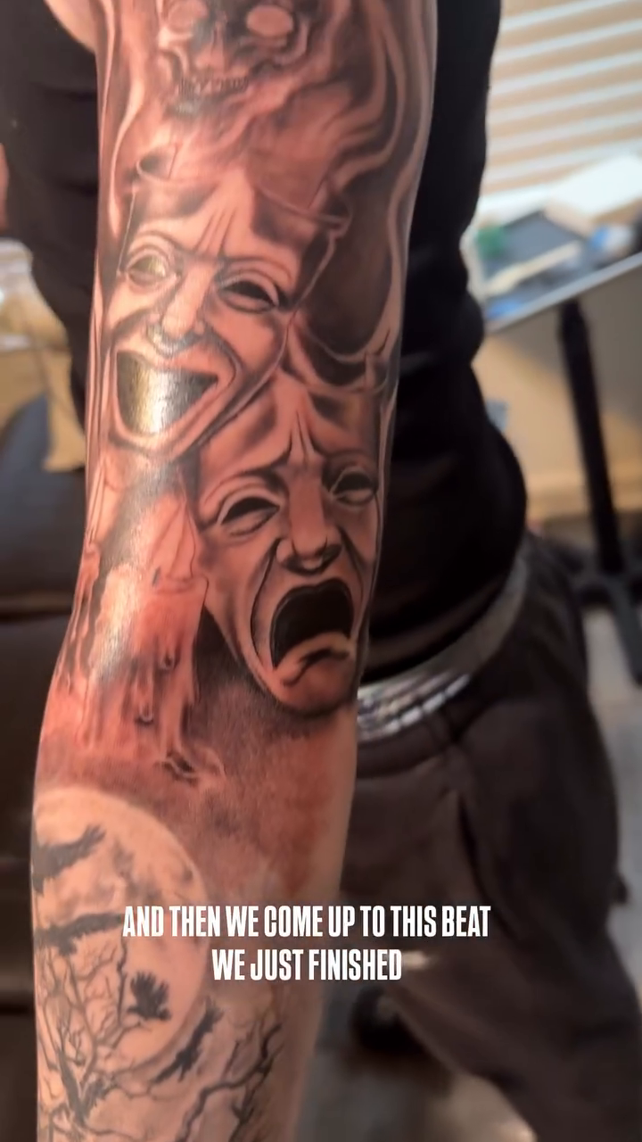 Tattoo by @tatsbyglo — realism, black_and_grey