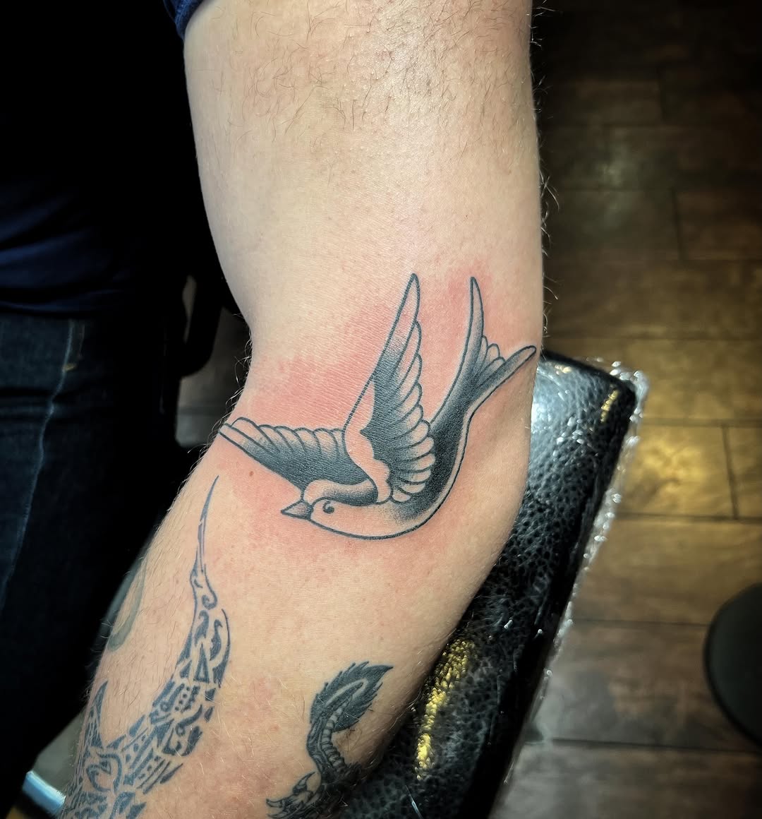 Tattoo by @sloanxkettering — american_traditional, black_and_grey