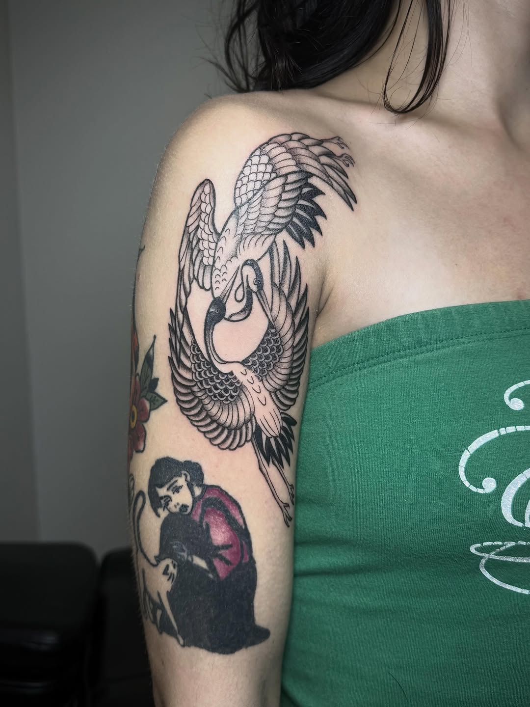 Tattoo by @a.michellearts — japanese_irezumi, illustrative