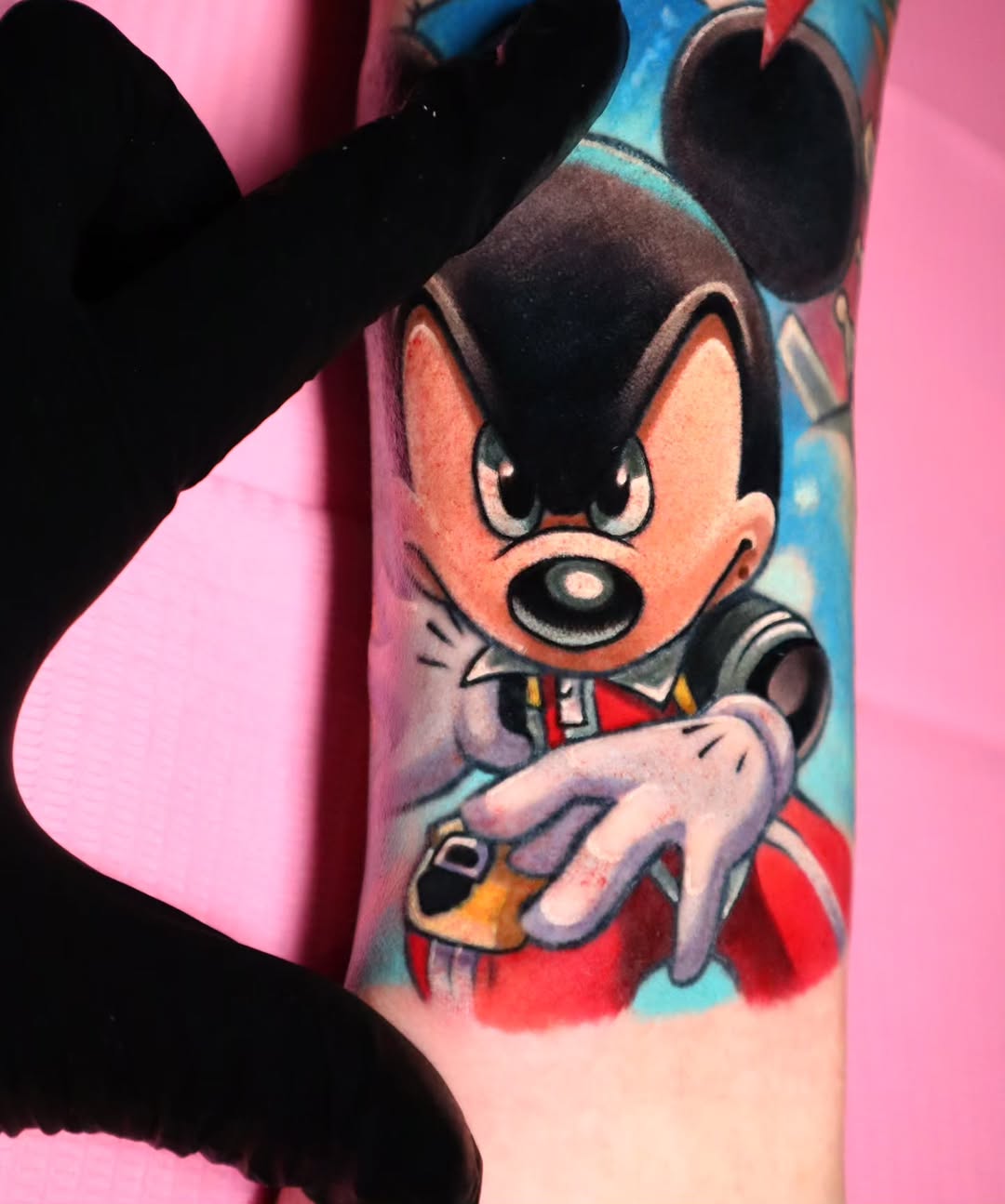 Tattoo by @jojo.mojo.tattoos — new_school, anime