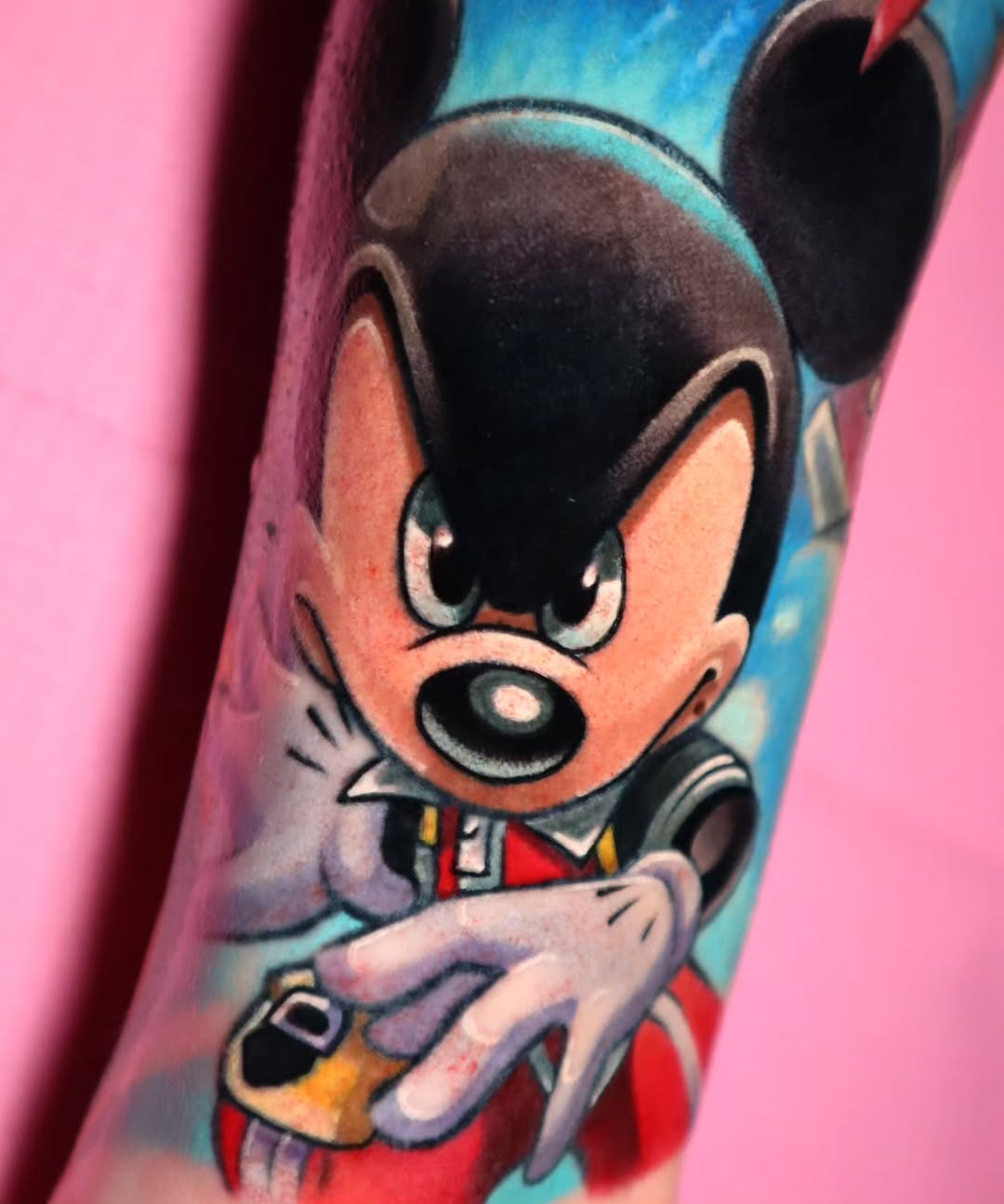 Tattoo by @jojo.mojo.tattoos — new_school, anime