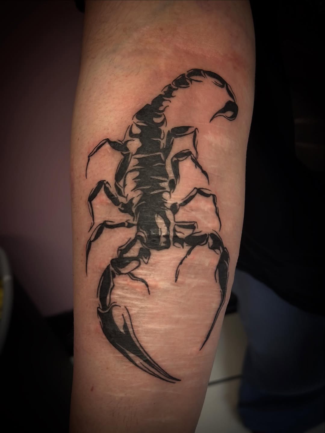 Tattoo by @acetats._ — blackwork