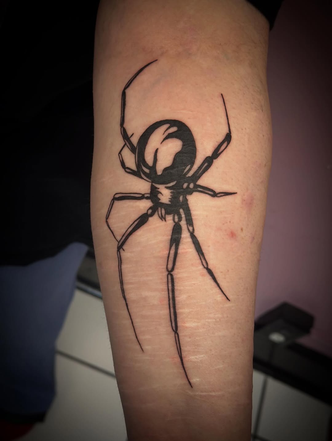Tattoo by @acetats._ — blackwork