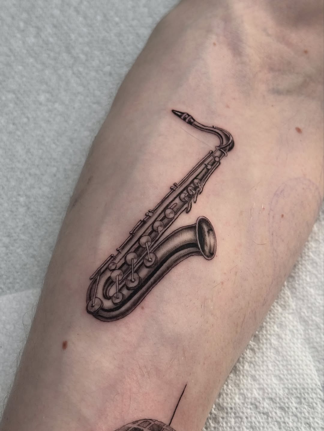 Tattoo by @truett_ink — realism, black_and_grey
