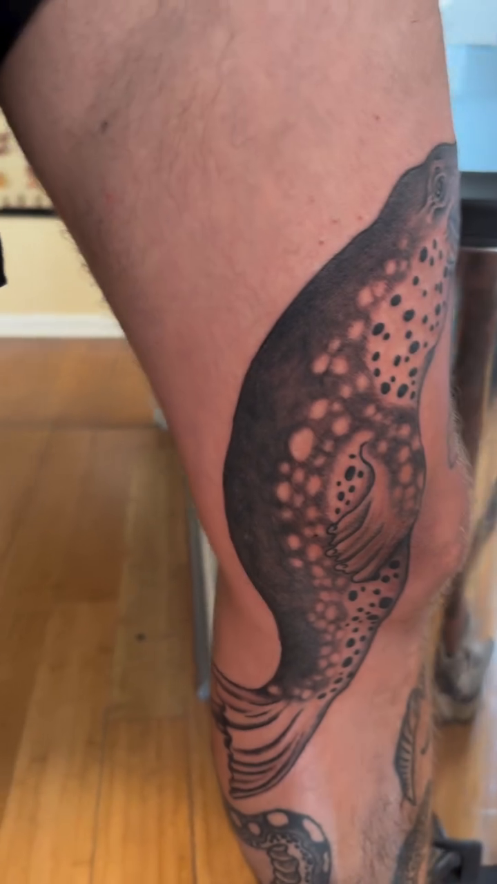 Tattoo by @tonybeuketattoos — black_and_grey
