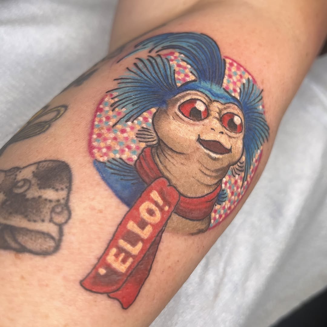 Tattoo by @alextattoosnc — illustrative, realism
