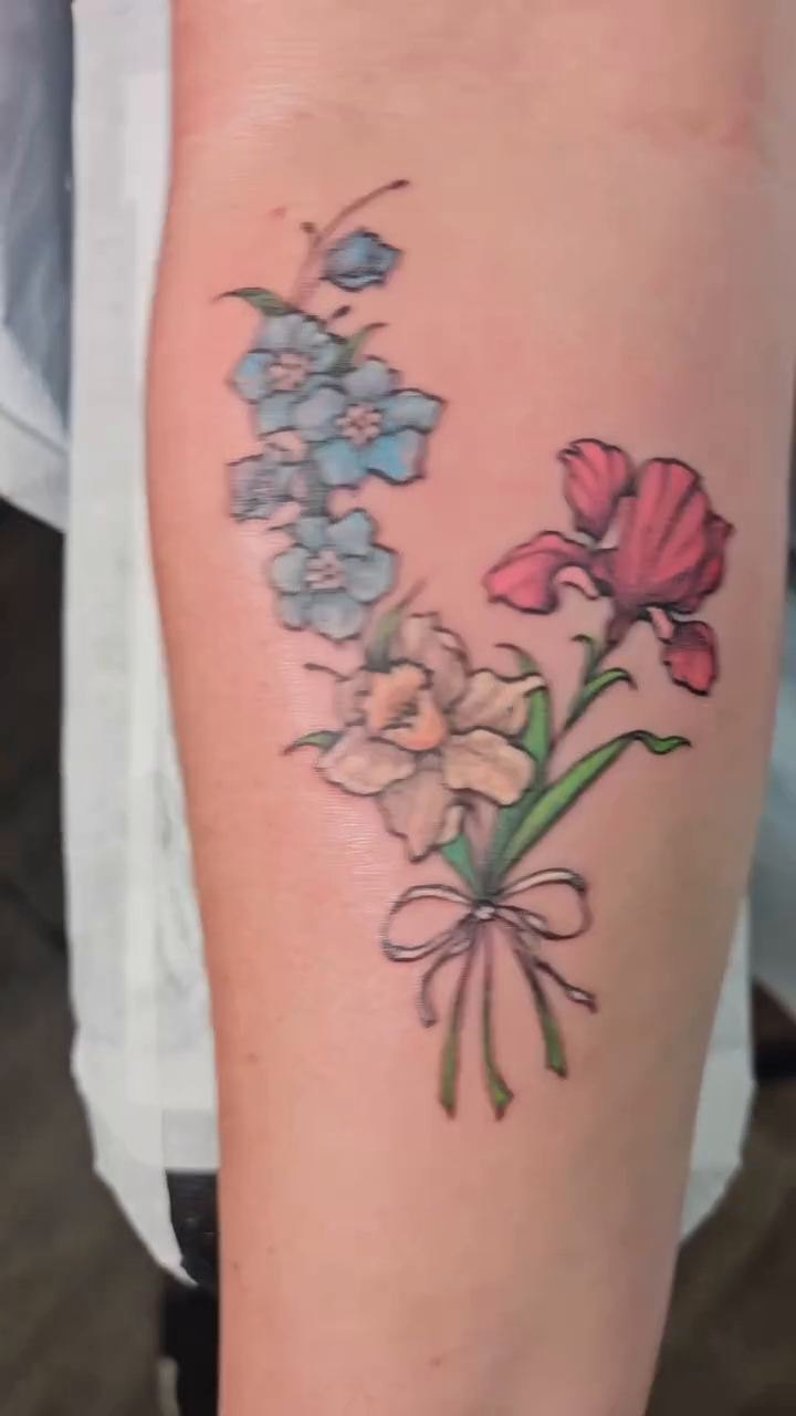 Tattoo by @thefabledtattooist — illustrative, fine_line