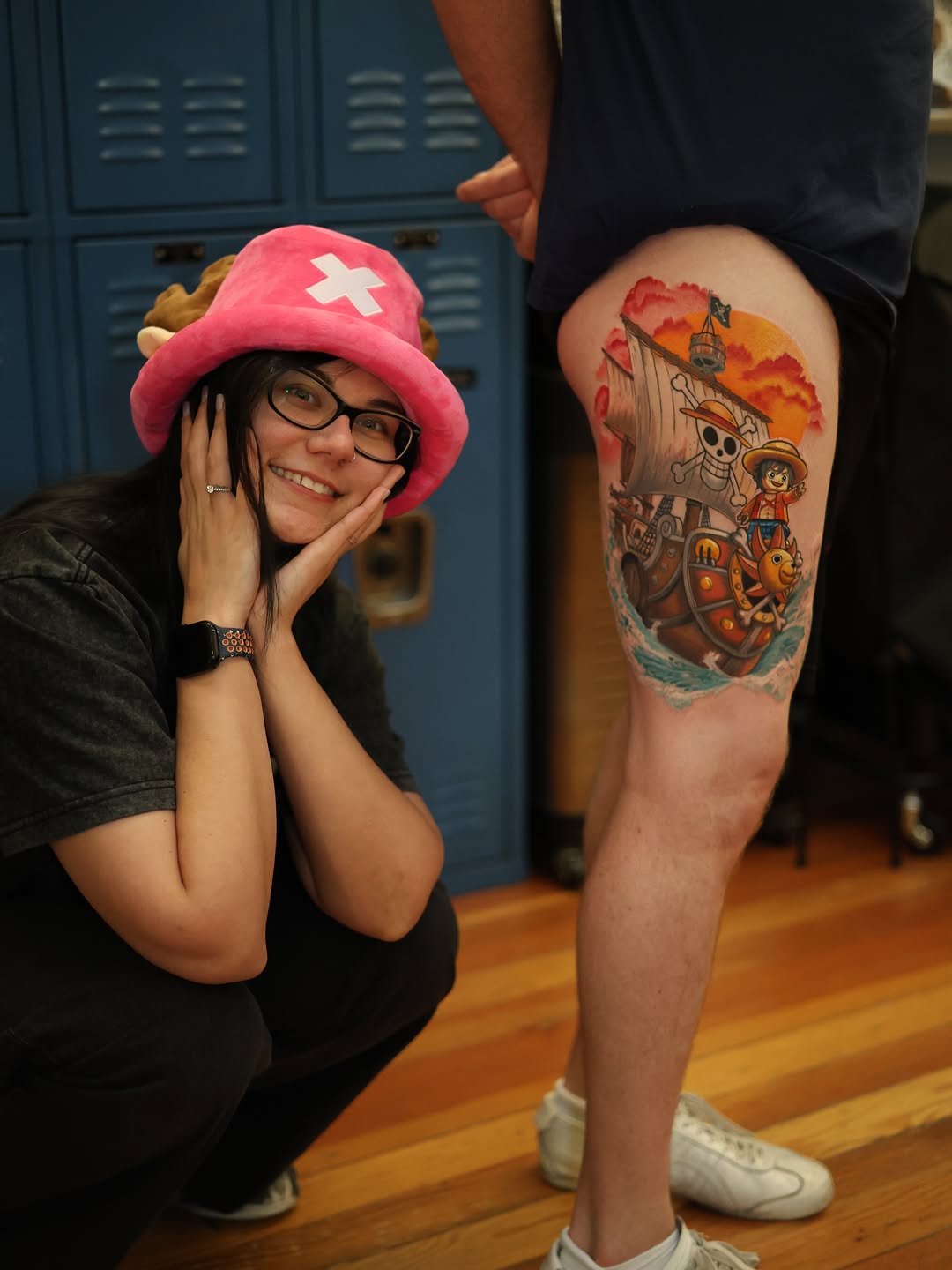 Tattoo by @storm_tattooart — illustrative, anime