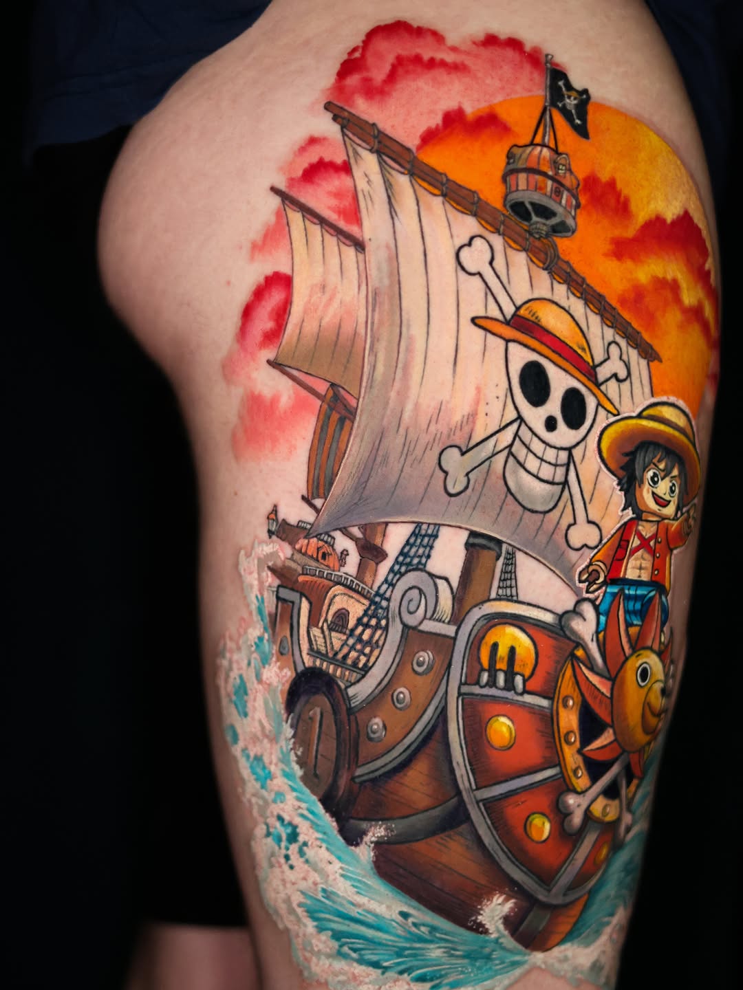 Tattoo by @storm_tattooart — anime, illustrative