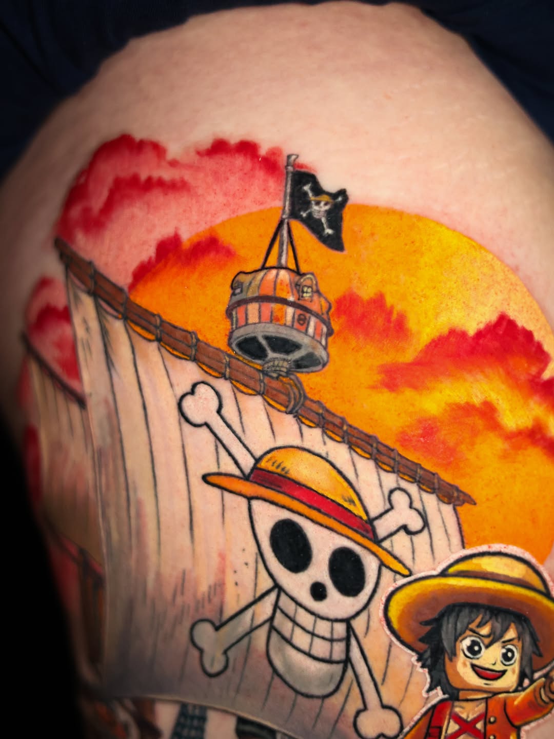 Tattoo by @storm_tattooart — anime