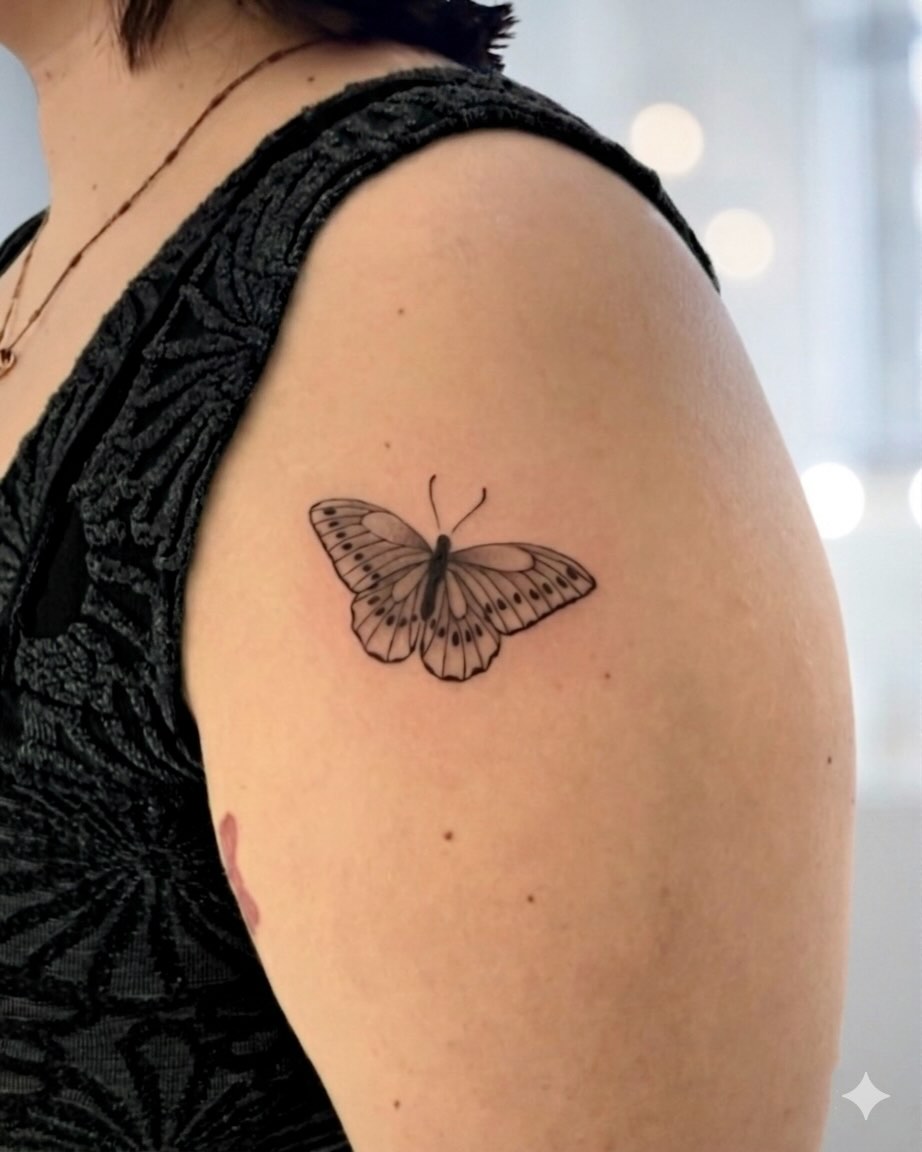 Tattoo by @ray_inkflow — fine_line, black_and_grey