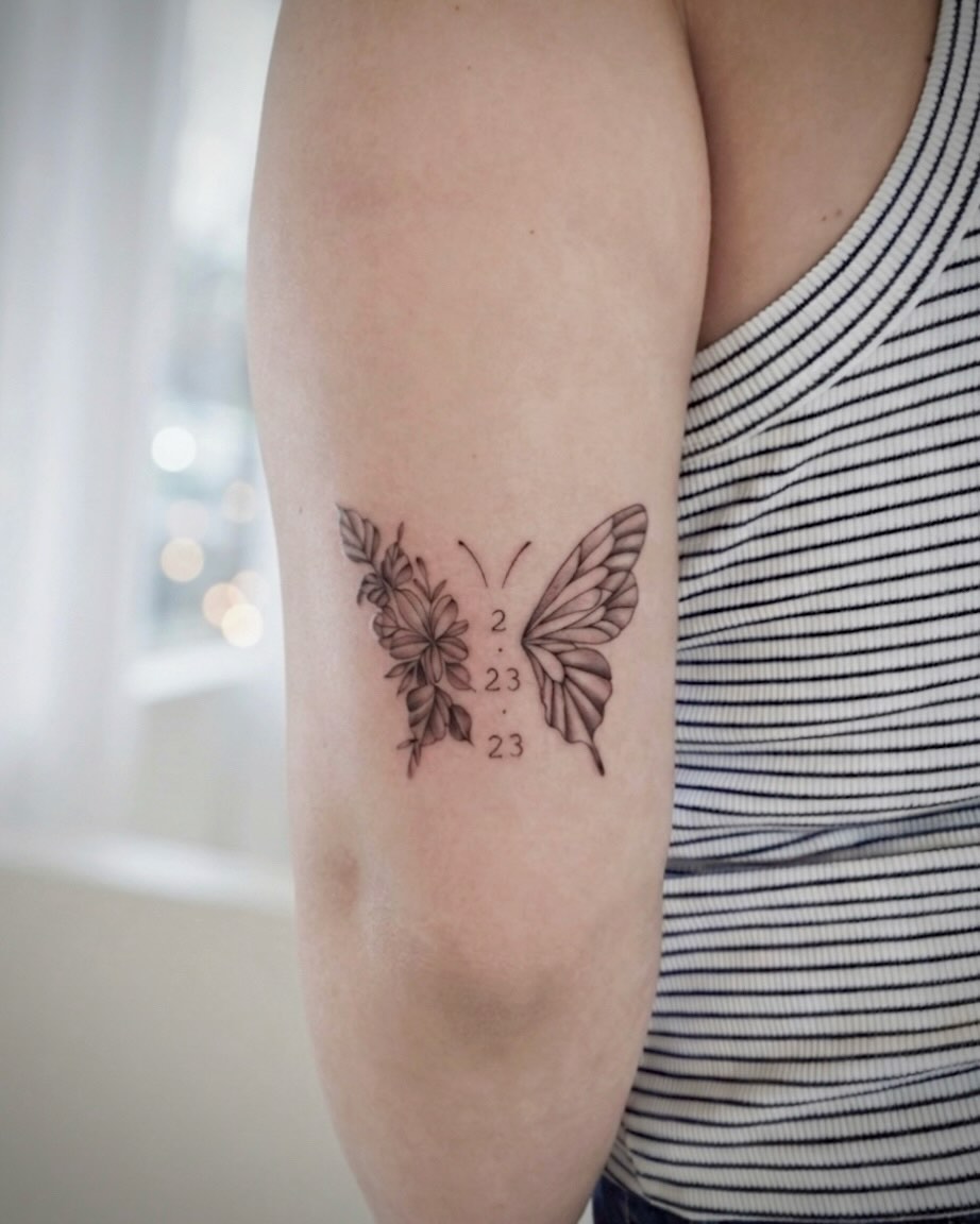 Tattoo by @ray_inkflow — fine_line, lettering_script