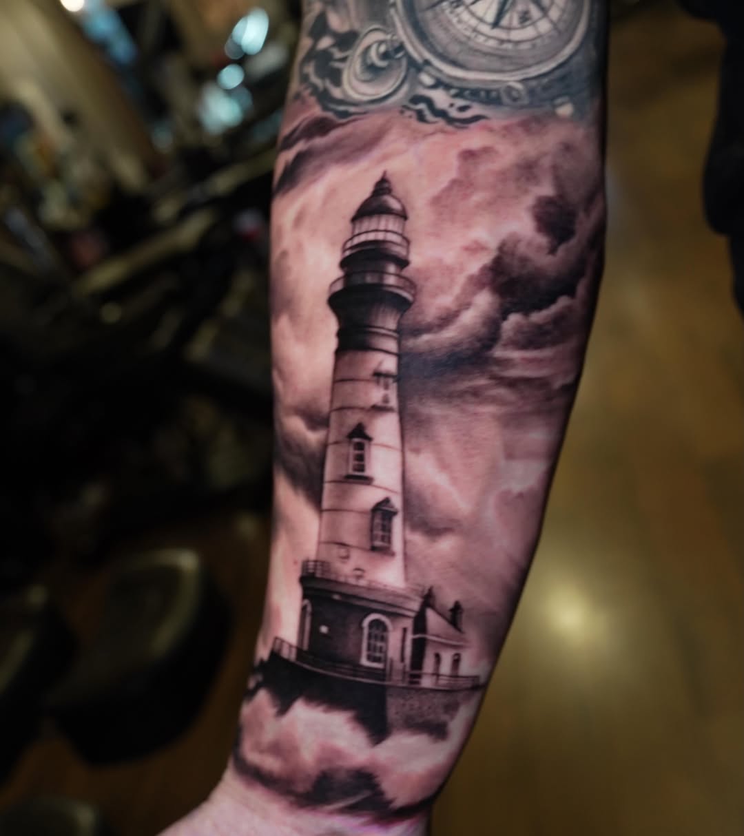 Tattoo by @satchmoe_art — realism, black_and_grey