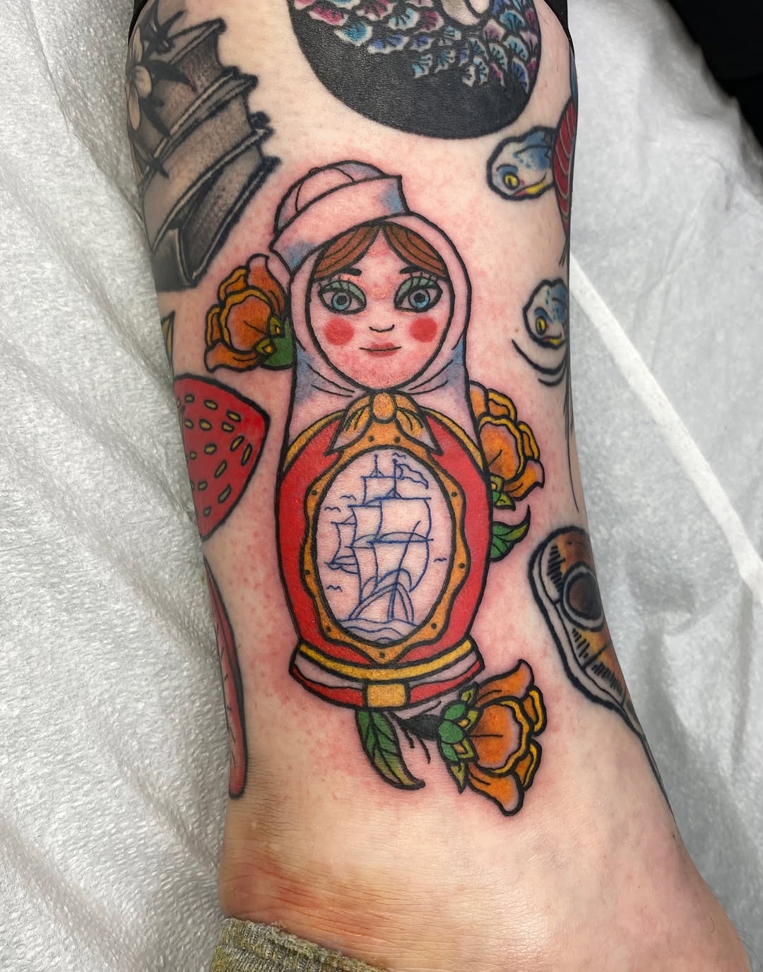 Tattoo by @mikegor โ american_traditional