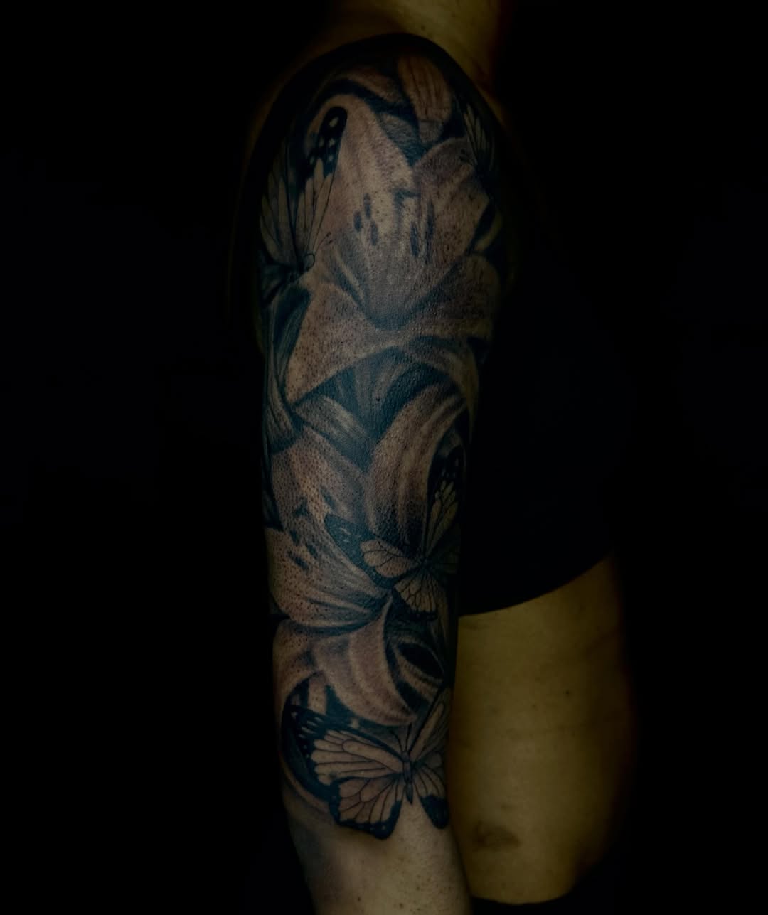 Tattoo by @forbidden_skin_designs β realism, black_and_grey