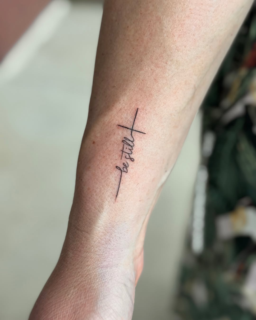 Tattoo by @velletta.tattoos โ fine_line, lettering_script