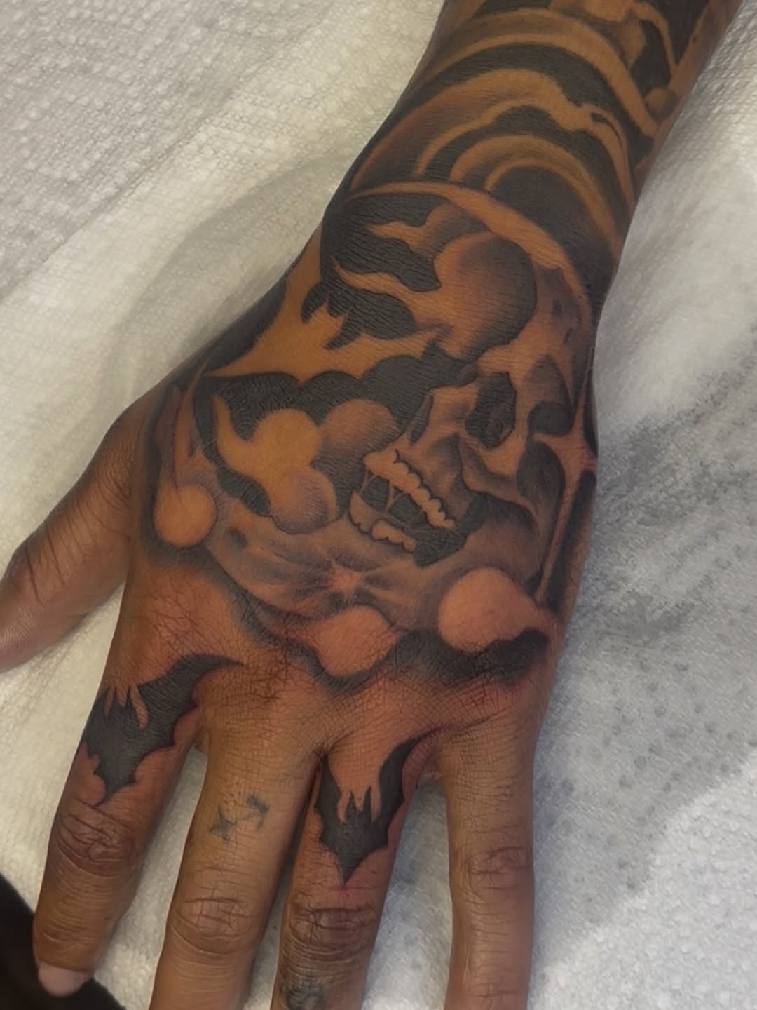 Tattoo by @tjstattoogallery — black_and_grey
