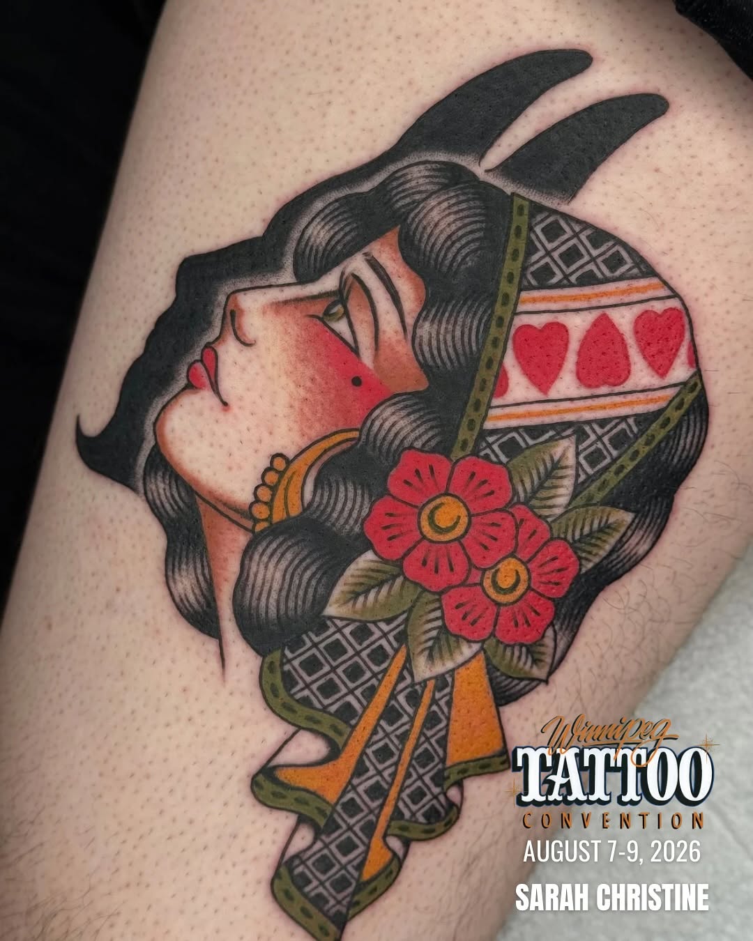 Tattoo by @sarahxtinetattoo — american_traditional, illustrative