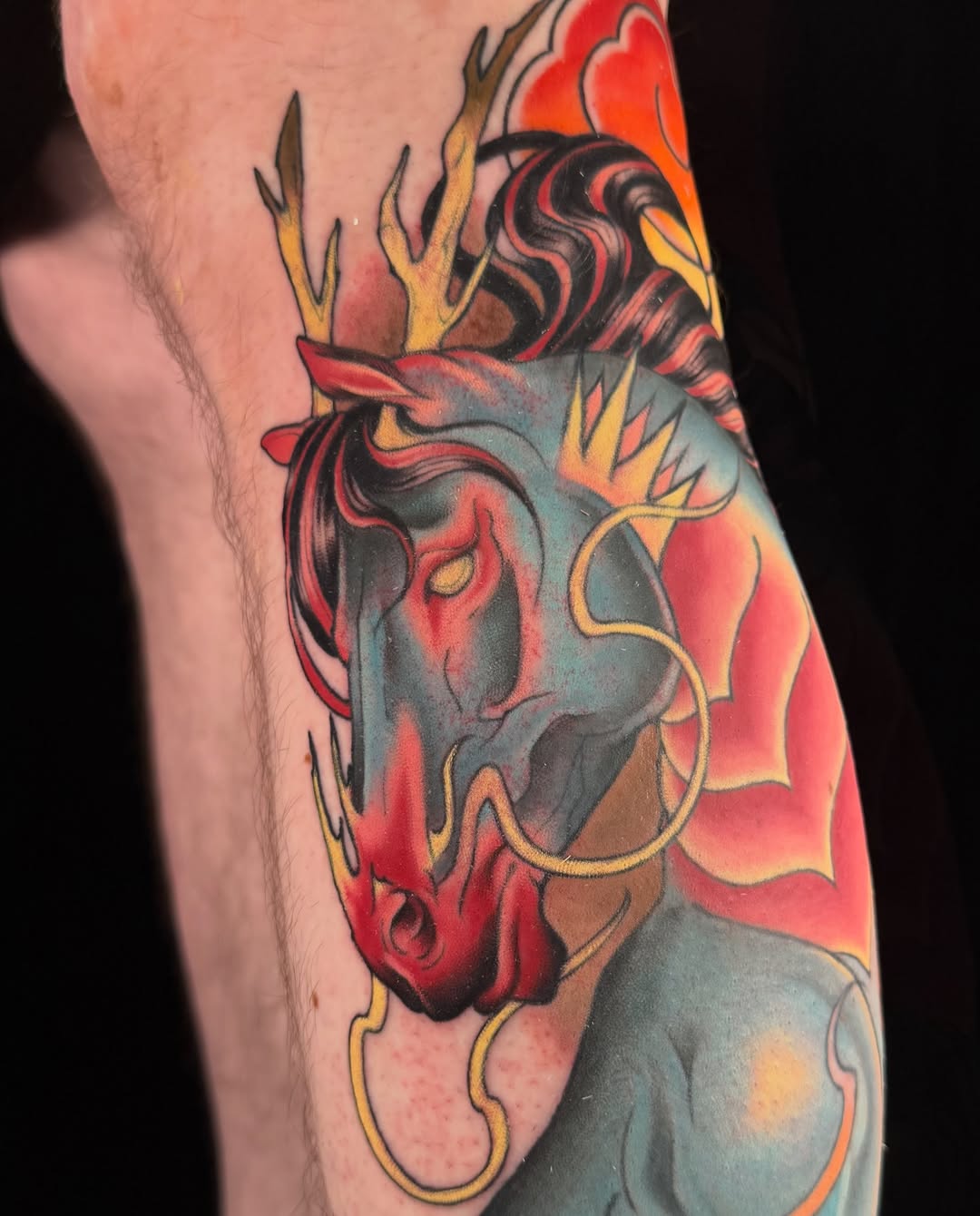 Tattoo by @xandratattoos — japanese_irezumi, illustrative