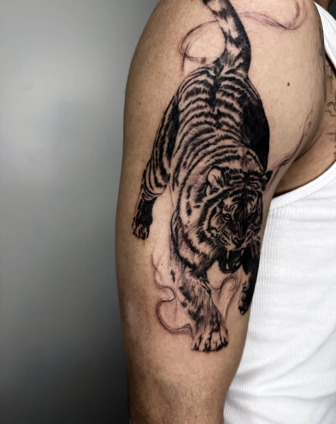 Tattoo by @inkedbykell — realism, black_and_grey