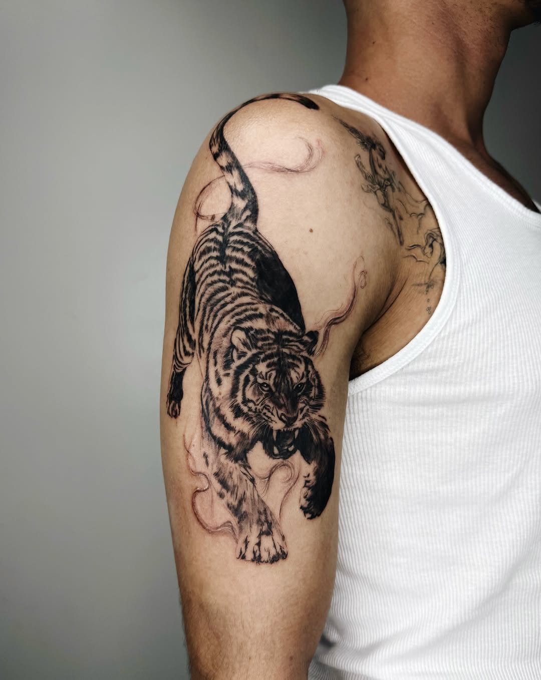 Tattoo by @inkedbykell — realism, black_and_grey