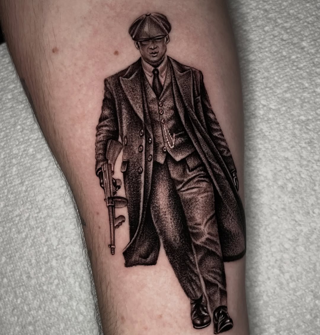 Tattoo by @tattoohaze — realism, black_and_grey
