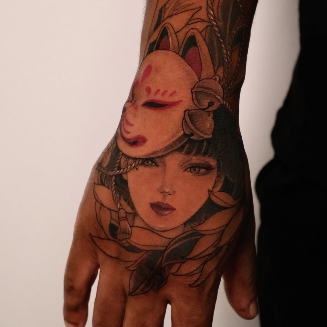 Tattoo by @migeon_tattoo — japanese_irezumi, realism