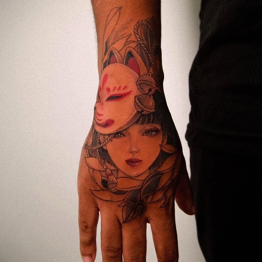 Tattoo by @migeon_tattoo — japanese_irezumi, realism