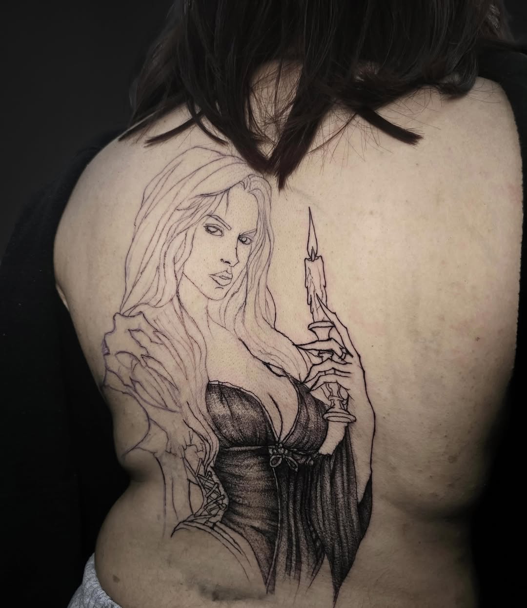 Tattoo by @sixx.ink_tt β realism, black_and_grey