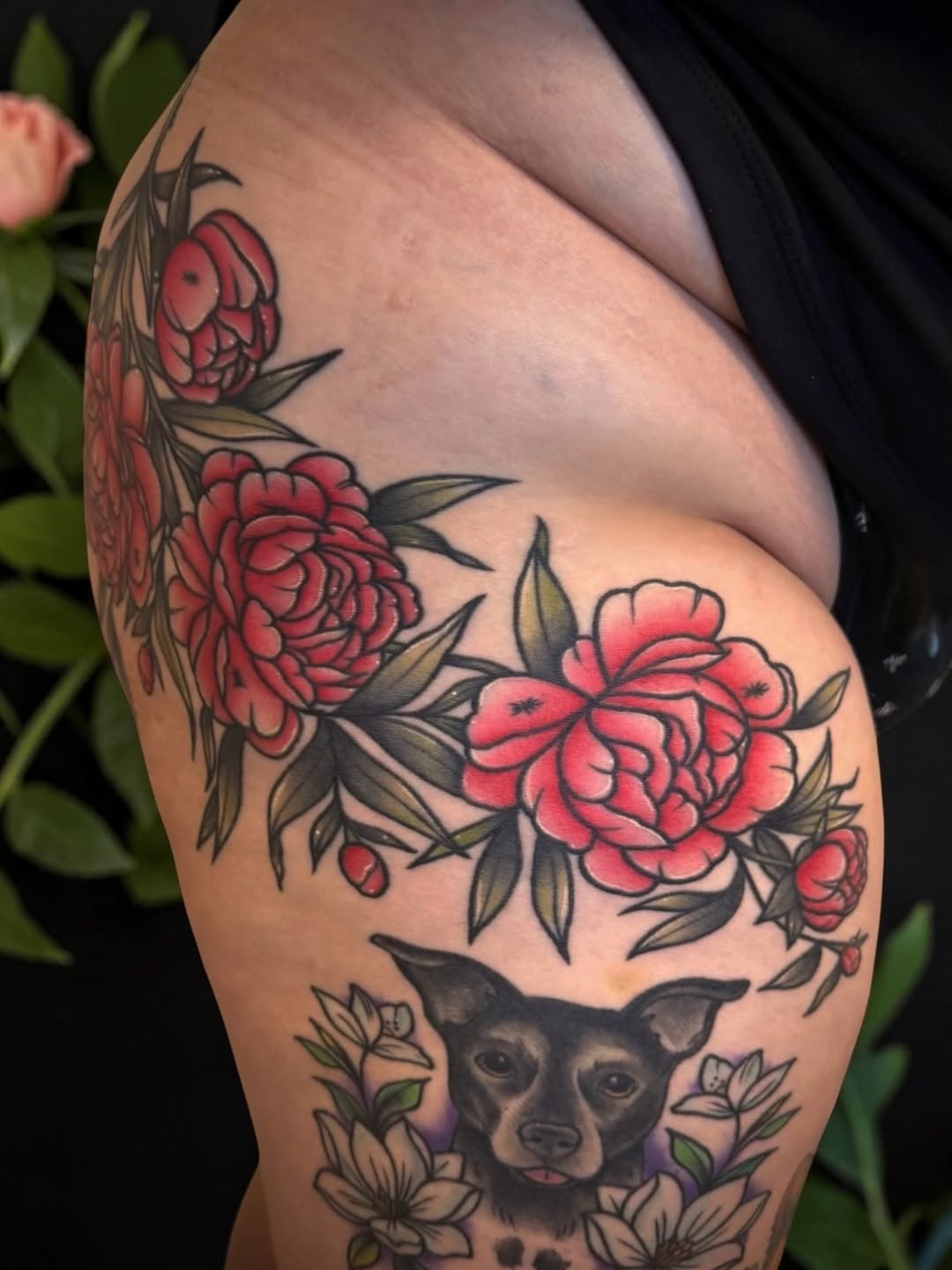 Tattoo by @daphnelovetattoo — american_traditional, realism